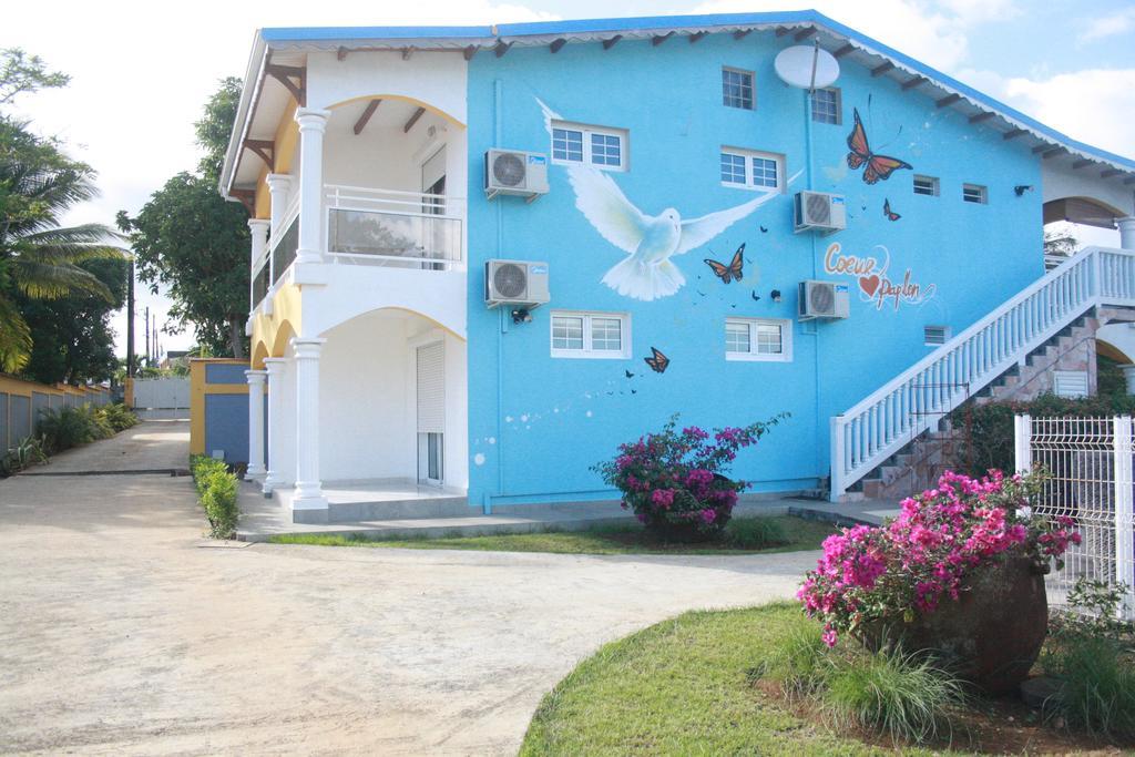 Appartement Coeur de Papillon Baie-Mahault Extérieur photo